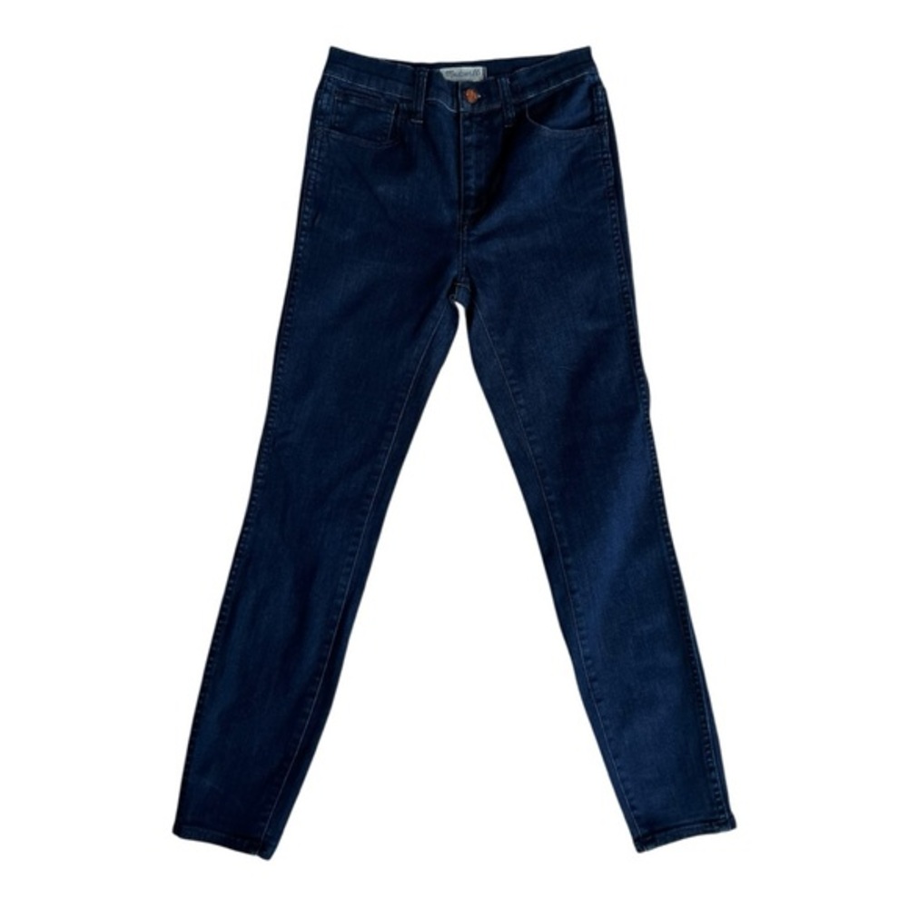 Madewell 10‎ Inch High Rise Skinny Dark Wash Jeans Size 26